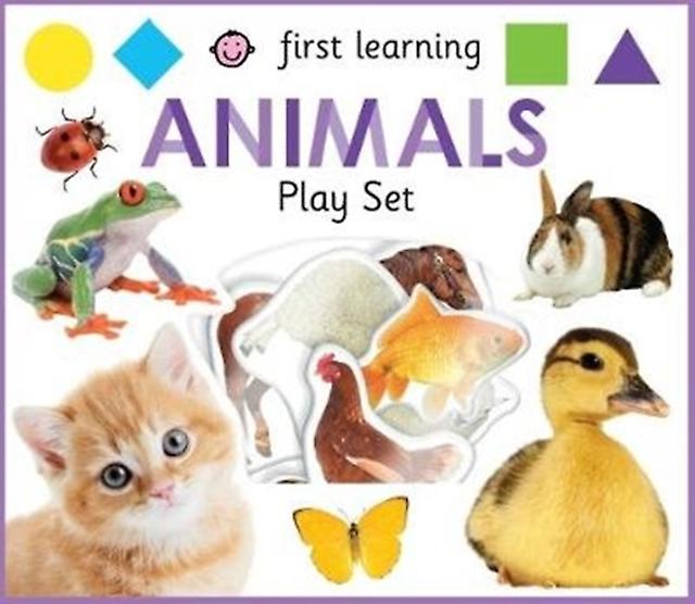 First Learning Play Set Animals - Priddy Books