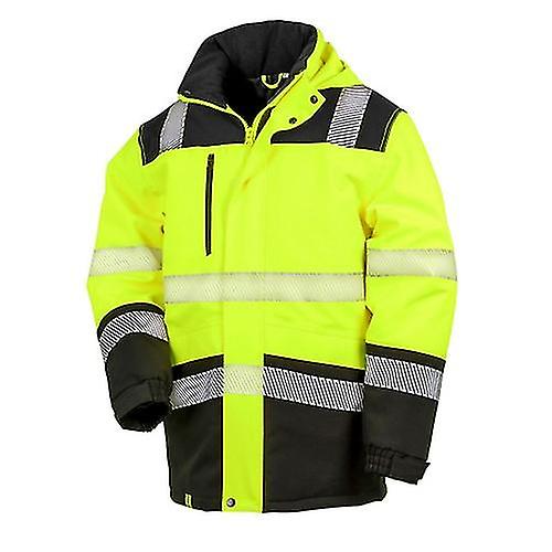 SAFE-GUARD by Result Mens Printable Safety Soft Shell Jacket