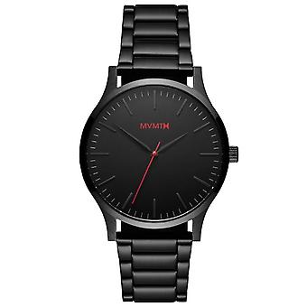 40-serie analog kvartsur for menn med armbånd i rustfritt stål MT01-BL