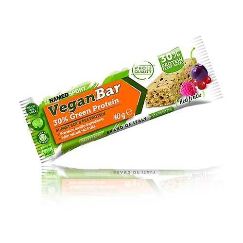 Vegan protein bar 1 bar of 40g (Red Berries)