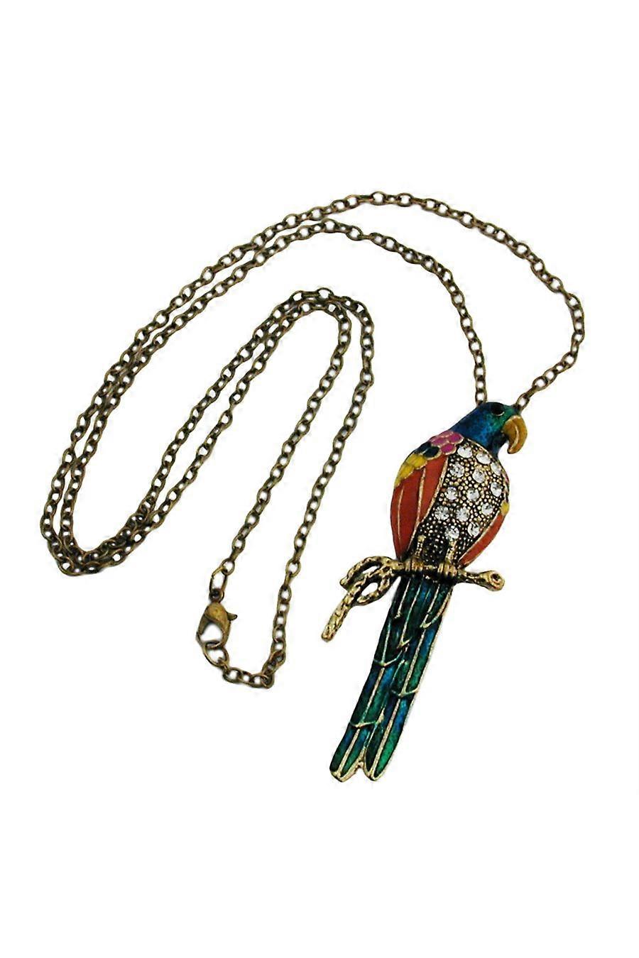 Necklace Parrot Multi-colored - Gl01194