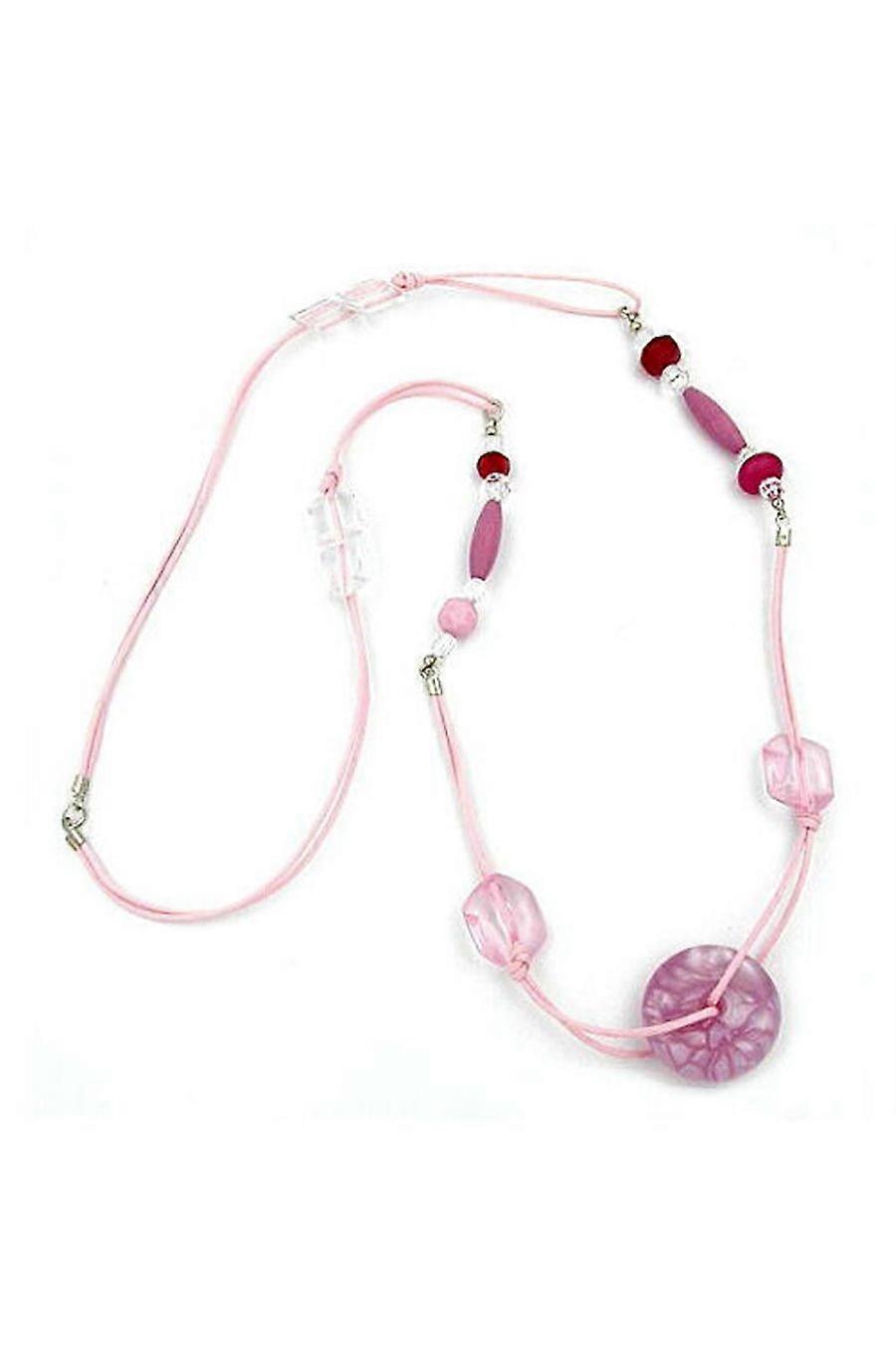 Necklace Pillowwhel Rose Flossy Shine - Gl01978