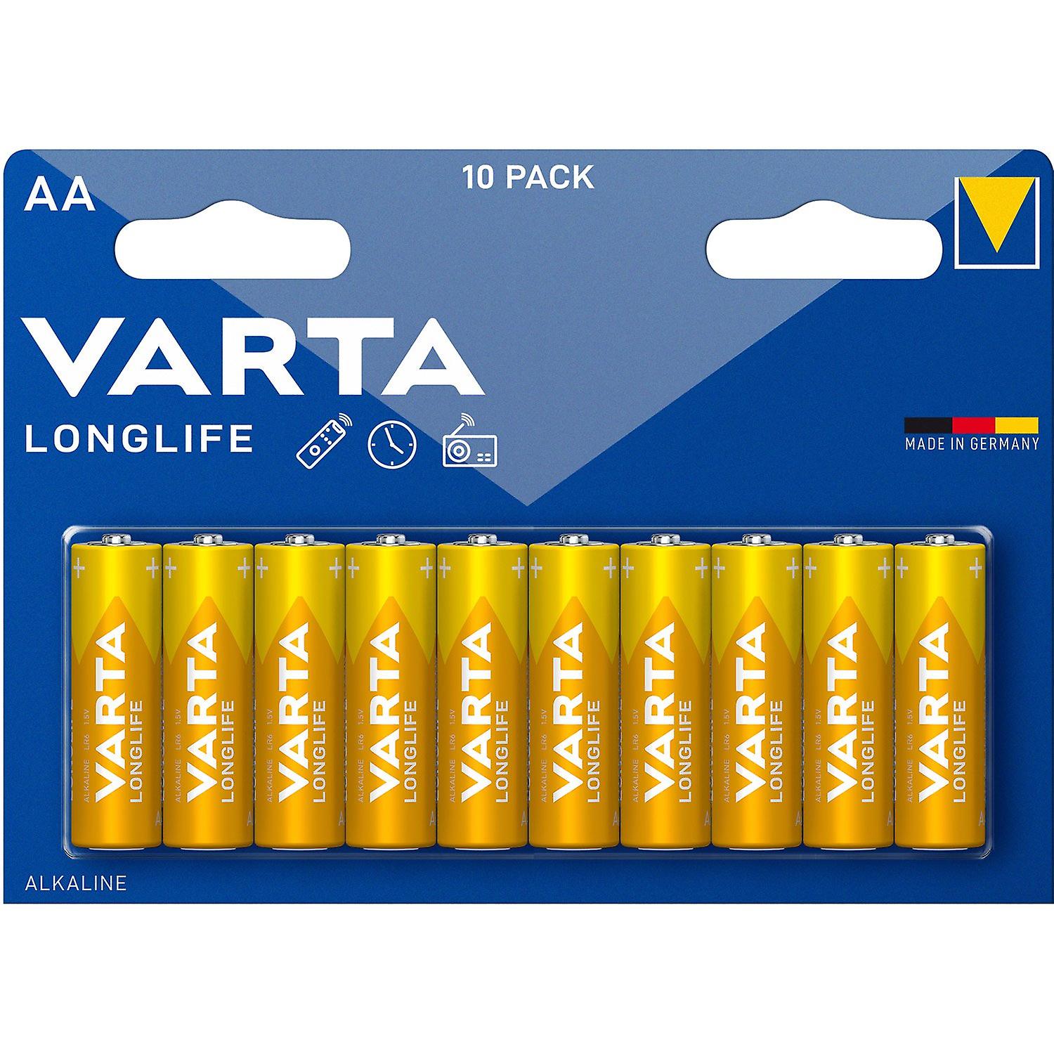 Longlife AA / LR6 Batteri 10-pack