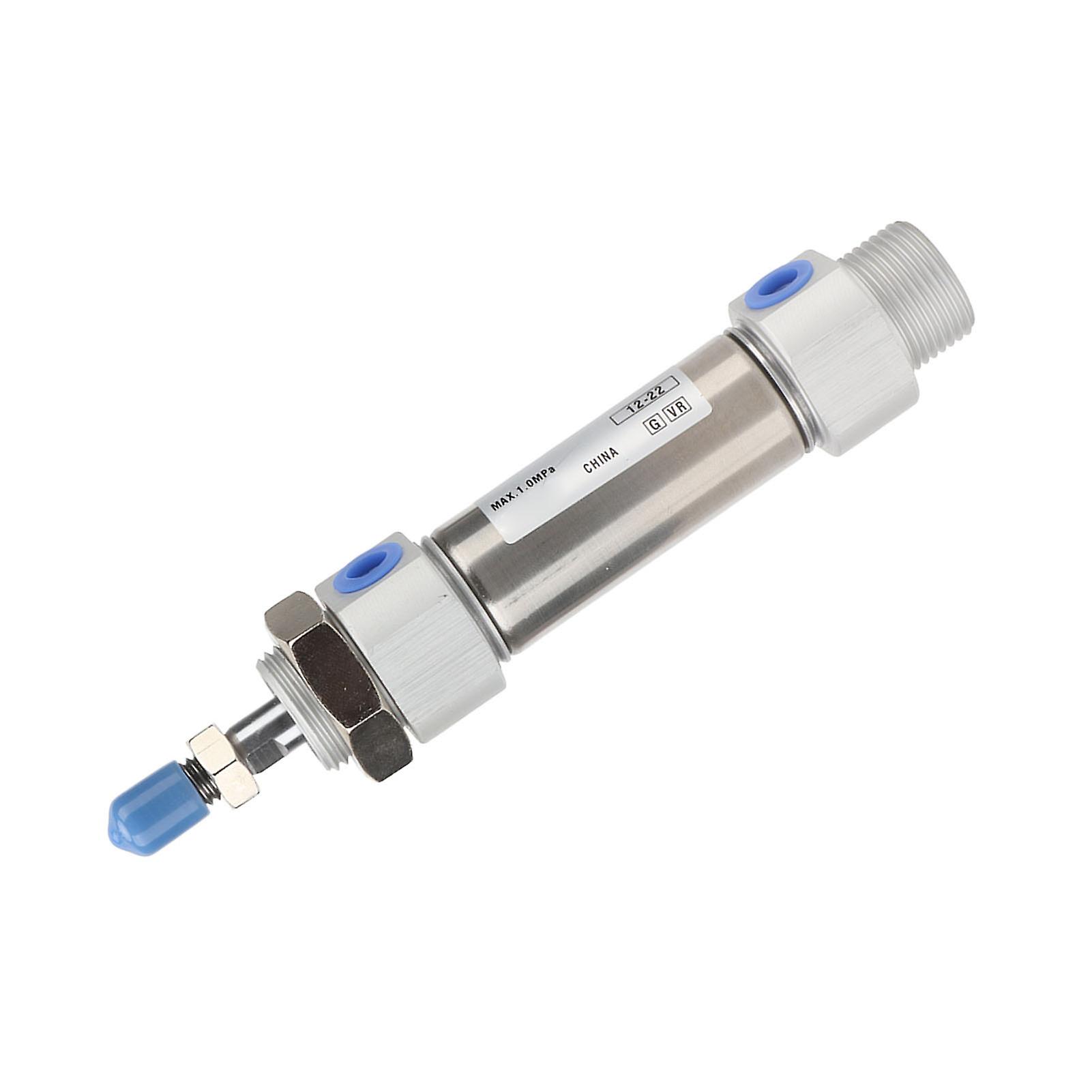 اسطوانة الهواء الهوائية SMC نوع قضيب المكبس المشدود 2 عمل معدات الفولاذ المقاوم للصدأ الصغيرة 