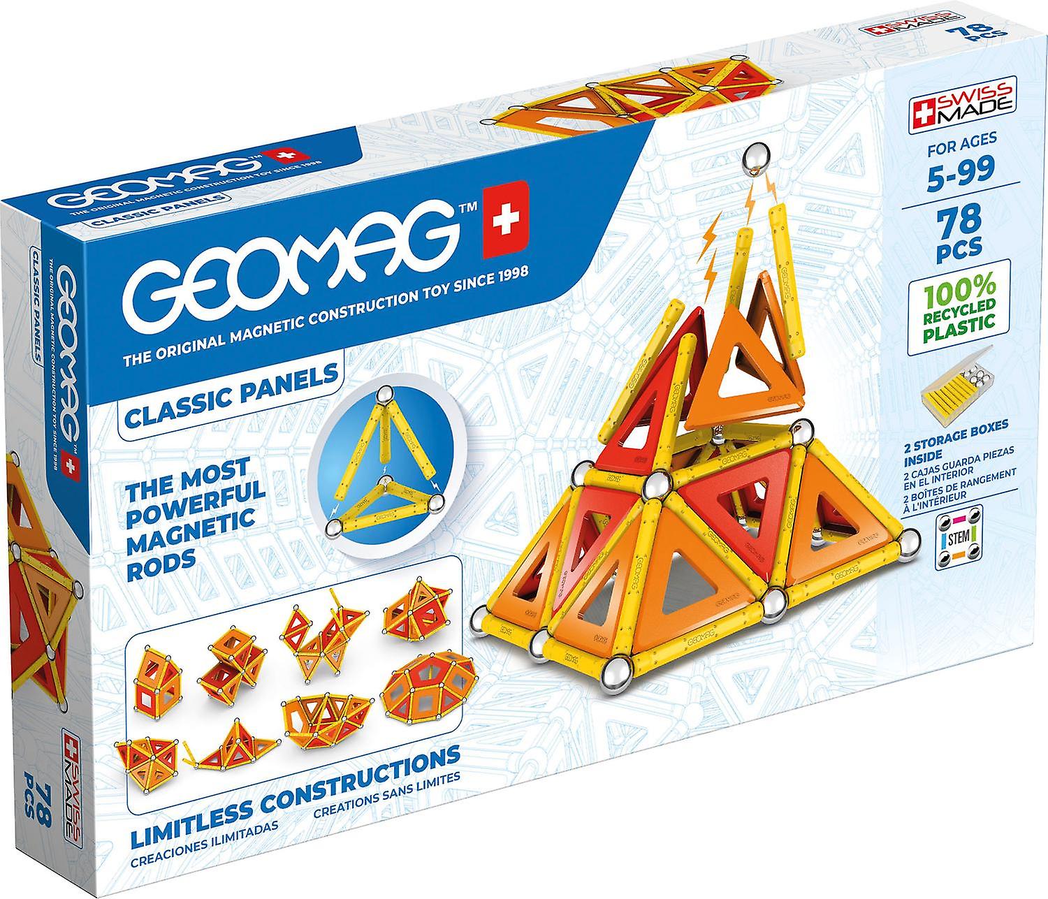 Geomag Classic paneler 78 stykker
