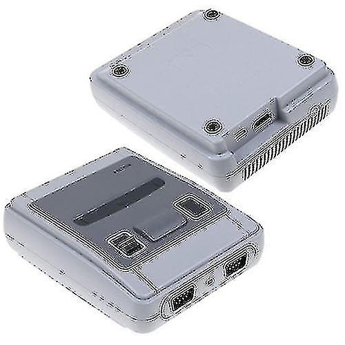 Qumox classic mini game console compatible with nes retro snes tv hdmi gamepads 621 built-in hdmi ga