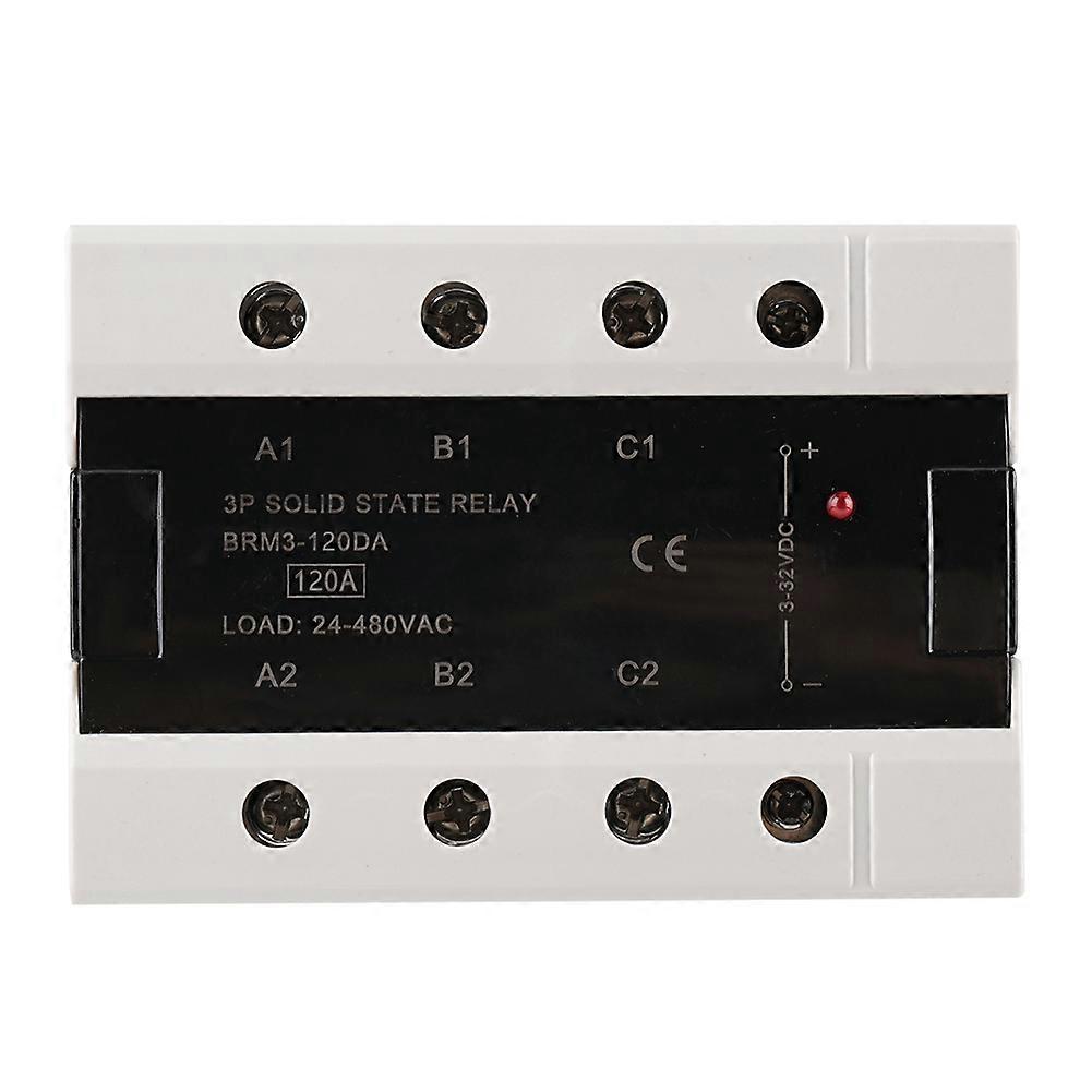 Load 24-480VAC Three Phase Solid State Relay (BRM3-120DA)