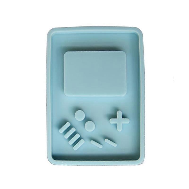 Keychain Silicone Mold Square Game Machine UV Epoxy Quicksand Resin Casting