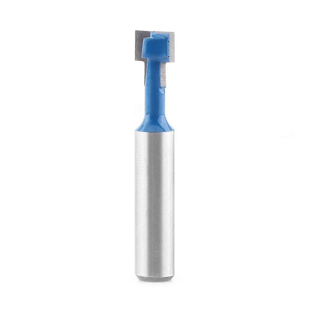 1pc T Slot Cutter Woodworking Milling Router Bit 3/8" Cutting Edge 8mm Shank