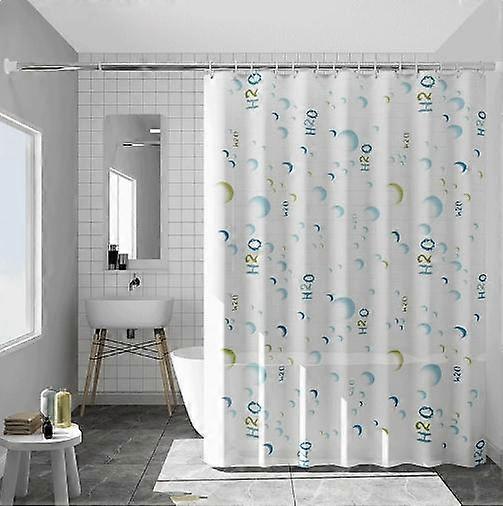 Molecule de apă Perdea de duș Perdea de duș impermeabilă