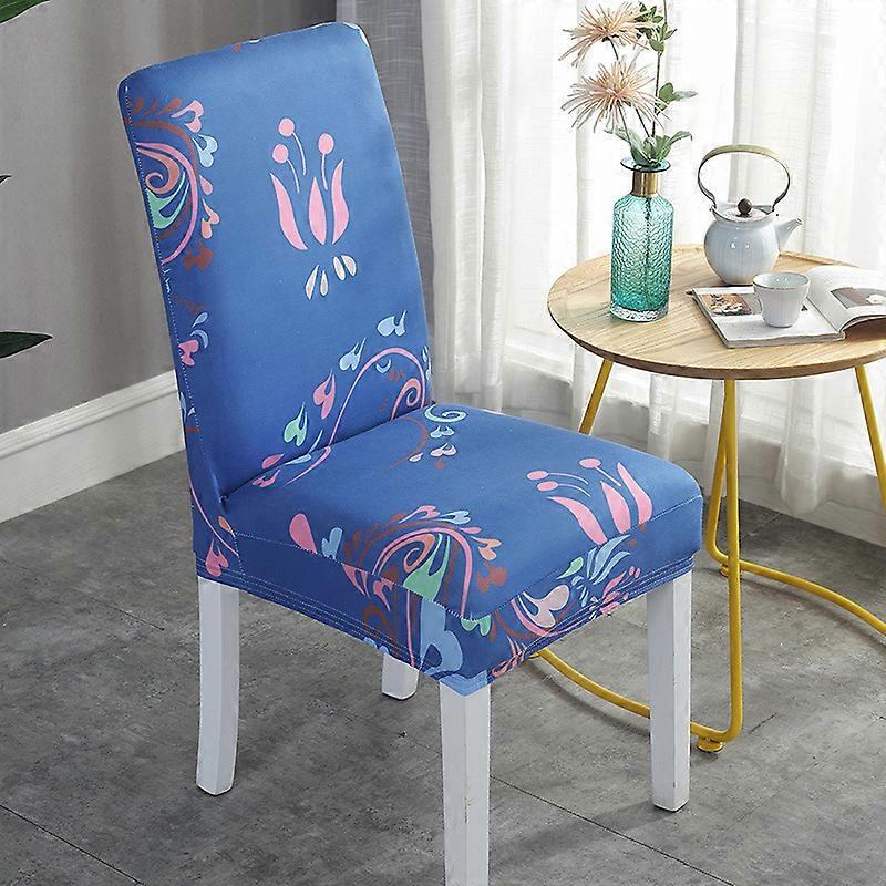 Set of 3pcs Elastic Chair Cover, Modern Pretty Universal Dining Chair Slipcover