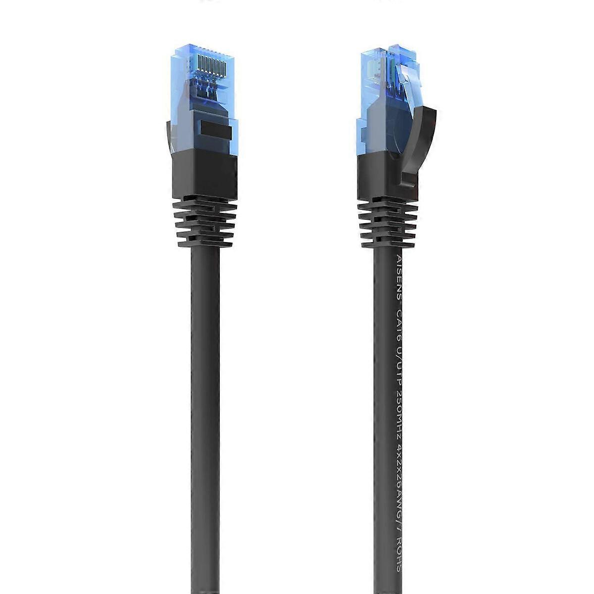 UTP Category 6 Rigid Network Cable Aisens A135-0851 Black 15 m