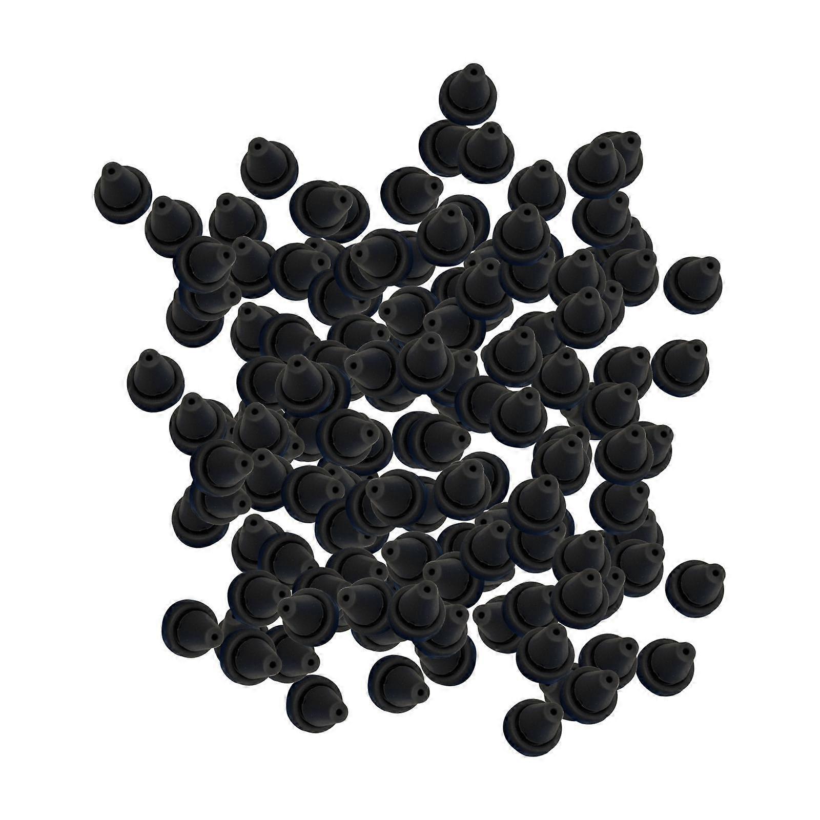 50x 7mm ראש מקלחת החלפת חרירי סיליקון מחליף חרירי חור התזה אפור עמוק