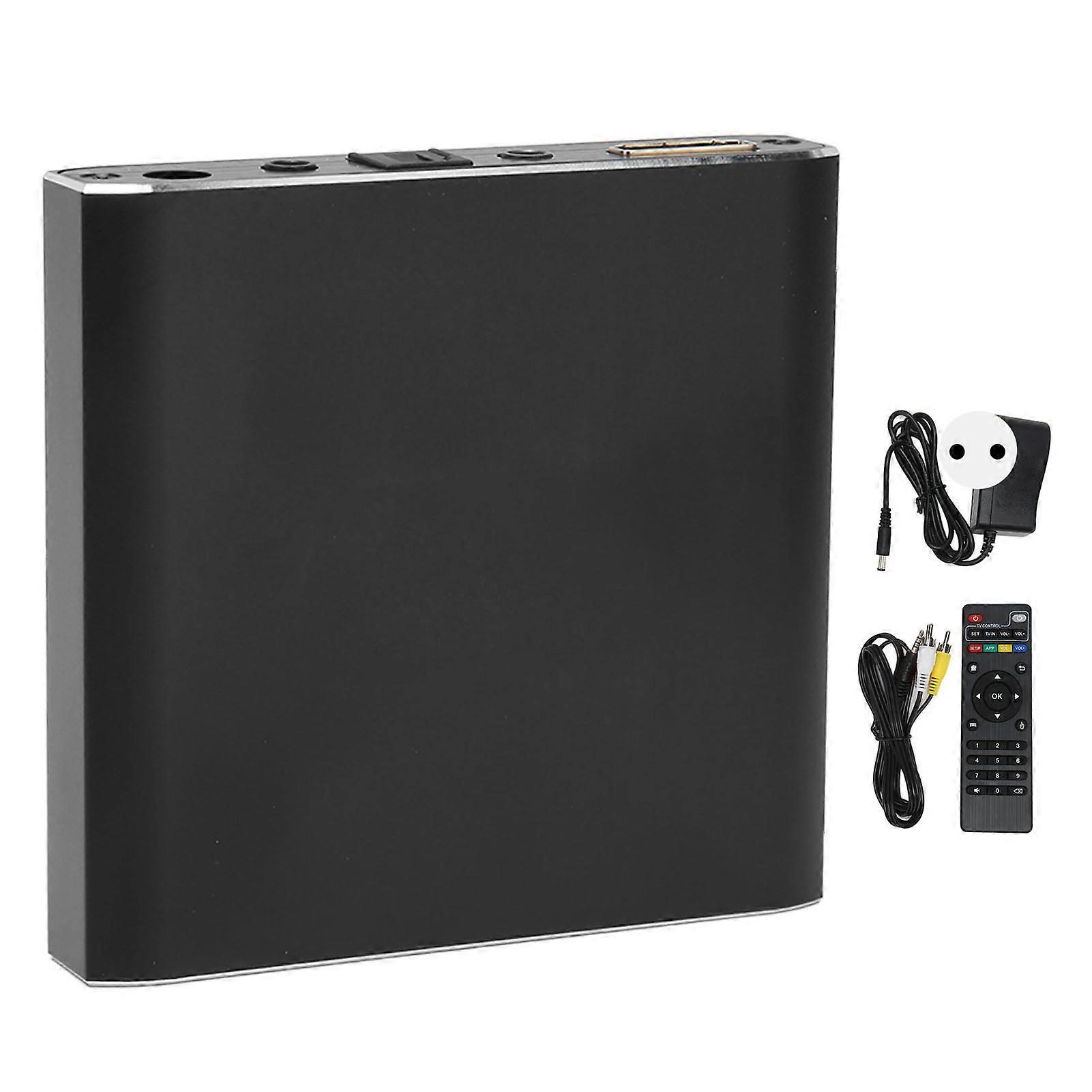 4K Media Player UHD 30fps Video Picture Music Mini HD Multimedia Interface Auto Play Loop Function Media Player 100?240V EU Plug