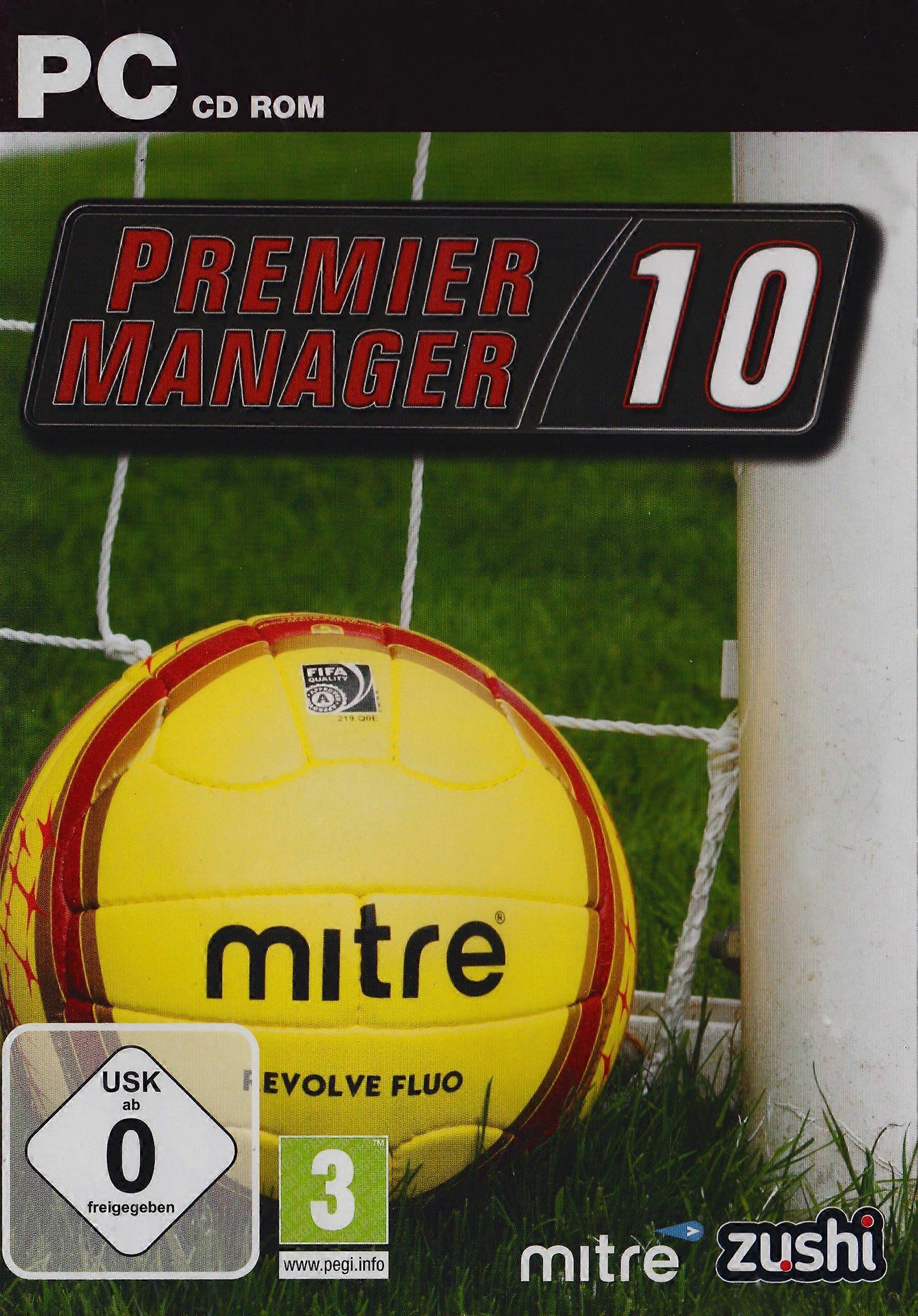 Premier Manager 10 (PC CD) - New & Sealed