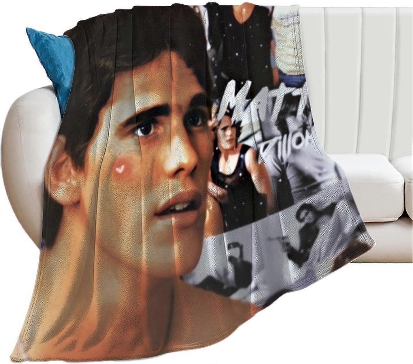 Ultra Soft Flannel Blanket For All Seasons Use,Warm Elegant Blanket For Bedroom,Living Room And Sofa -ct1611