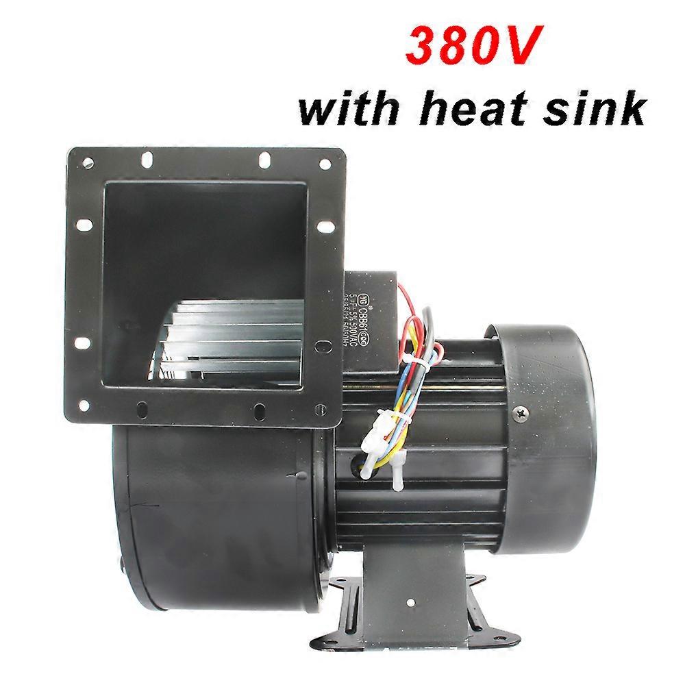 مروحة طرد مركزي بتردد طاقة صغيرة في الاتحاد الأوروبي 150FLJ7 AC 220V 380V 320W 330W منفاخ تبريد صناعي مع مشتت حراري