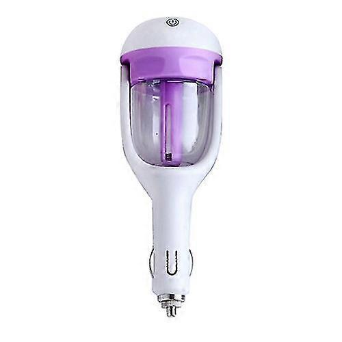 Mini Car Air Humidifier Diffuser Essential Oil Ultrasonic Aroma Mist Purifier