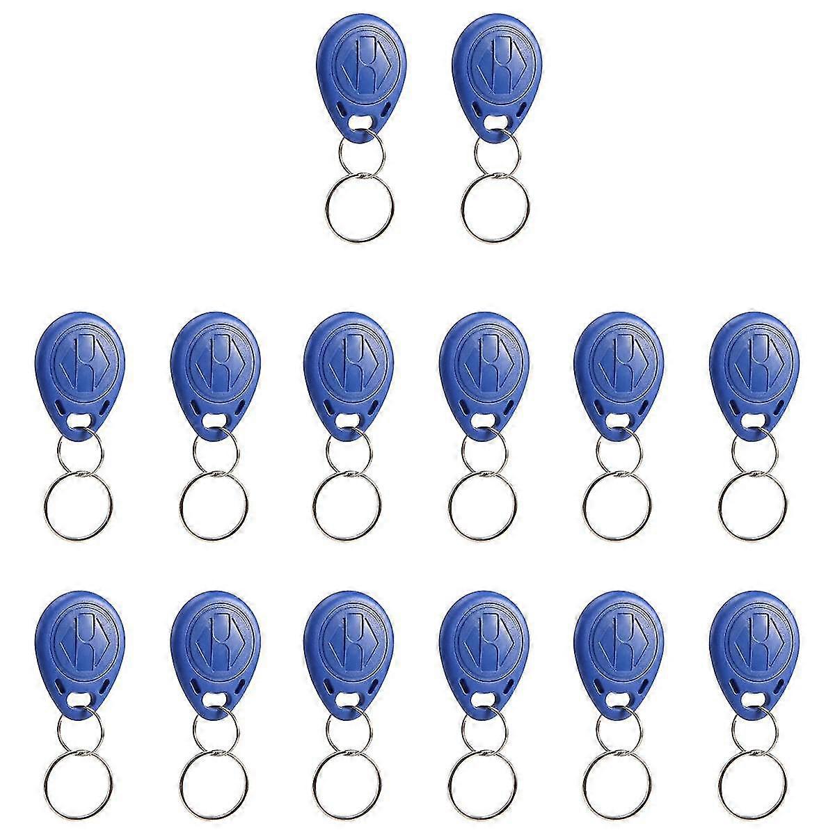 50 stuks beschrijfbare 125 kHz RFID-sleutelhanger met nabijheids-ID-kaart en herschrijfbaar tokenlabel T5577 universeel