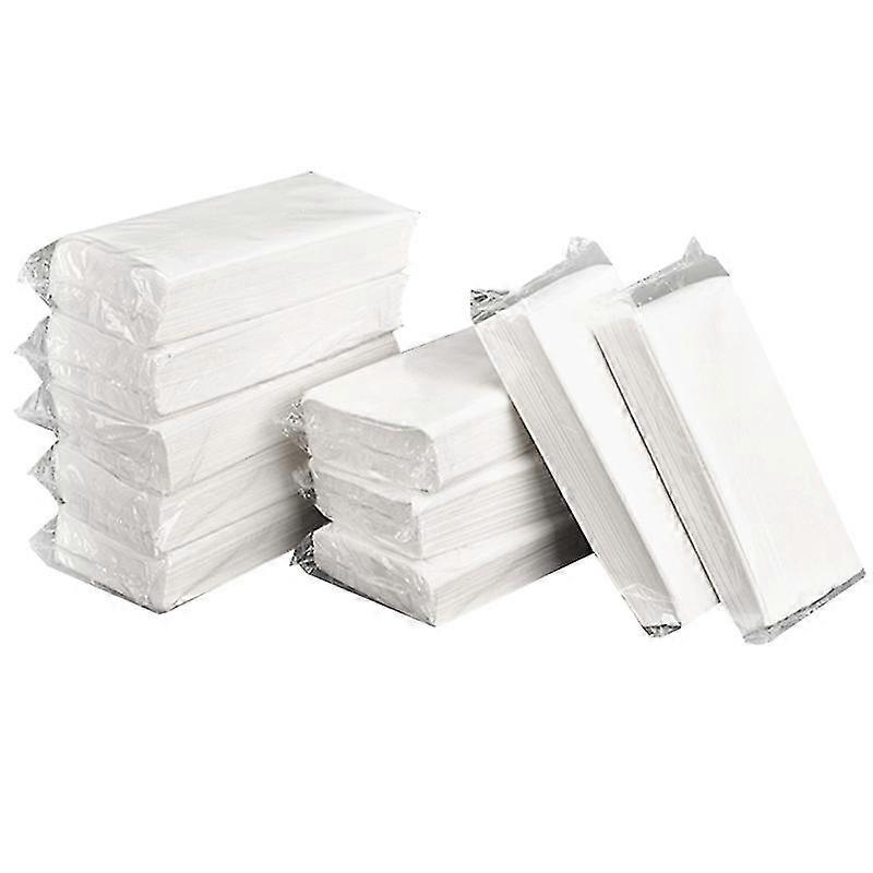 10 bags 2 layers 80 sheets paper towel paper towel paper napkin extraction type papers for home restaurant hotel (white)