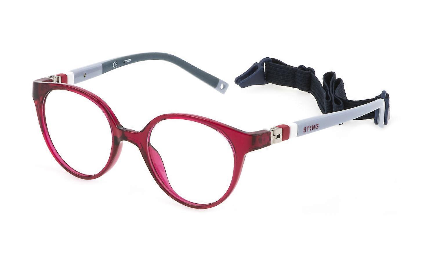 Eyewear Frames Sting VSJ676N 06C1 LAMPONE LUCIDO 43/17/125 Child