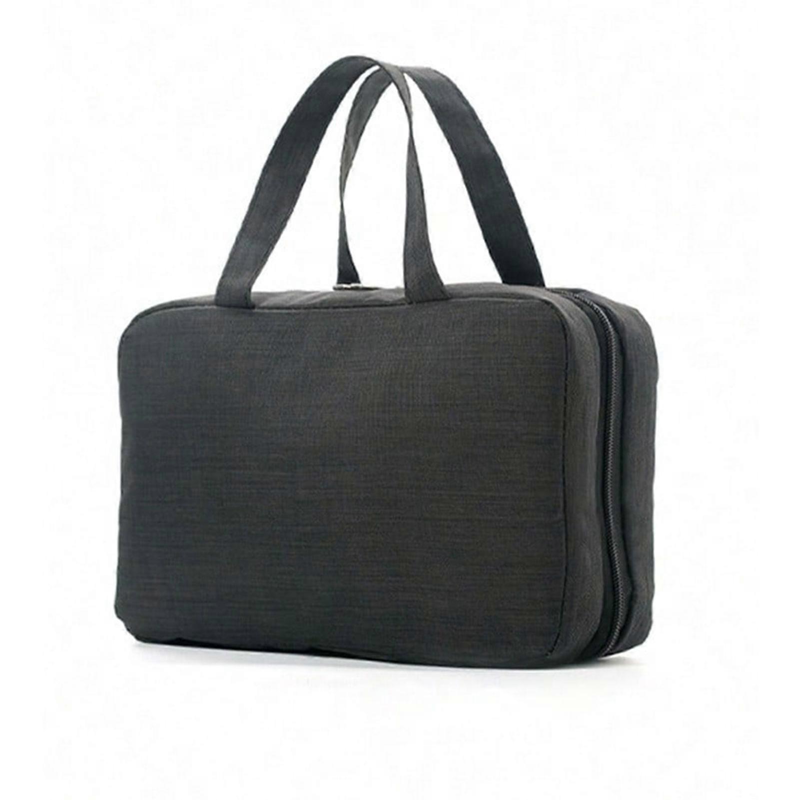 Waterproof Folding Toiletry Bag Hanging Dry Wet Separation Storage Bag for Travel Trip