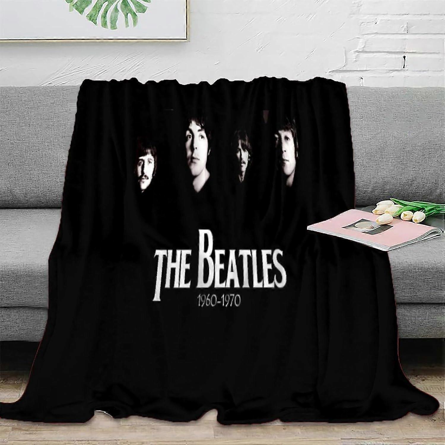 3D البيتلز الصوف رمي بطانية الخريف والشتاء الفانيلا البطانيات الصفحة الرئيسية 3D أزياء البطانيات الناعمة الأطفال الكبار الطفل أفخم بطانية AZXS-427