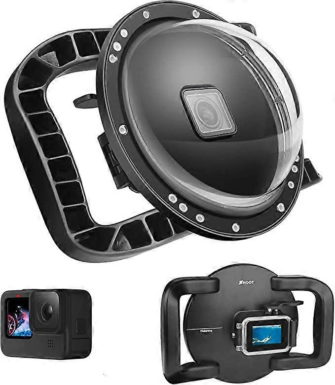 ZK- Dome Port for GoPro Hero 9/10 Black Floating Dual Grip