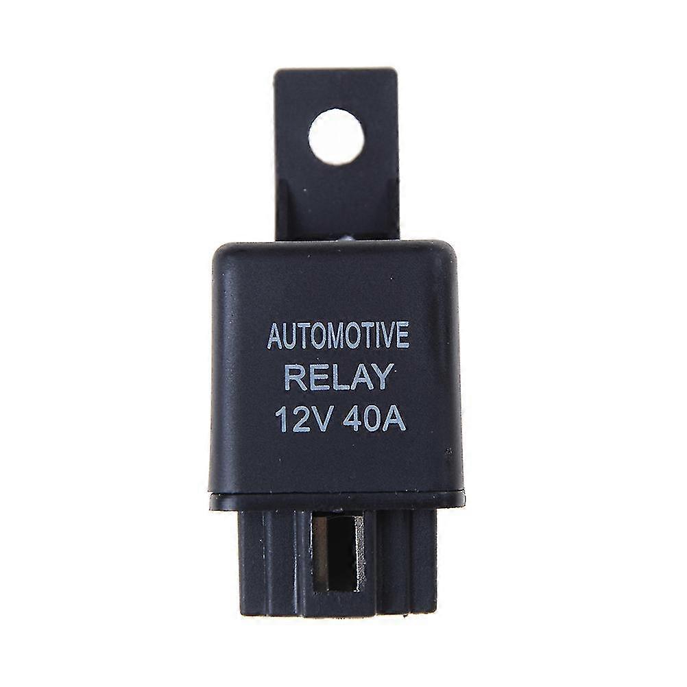 12V 40A Car Automotive Relay 4 Pins SPST Alarm Relay with relay socket