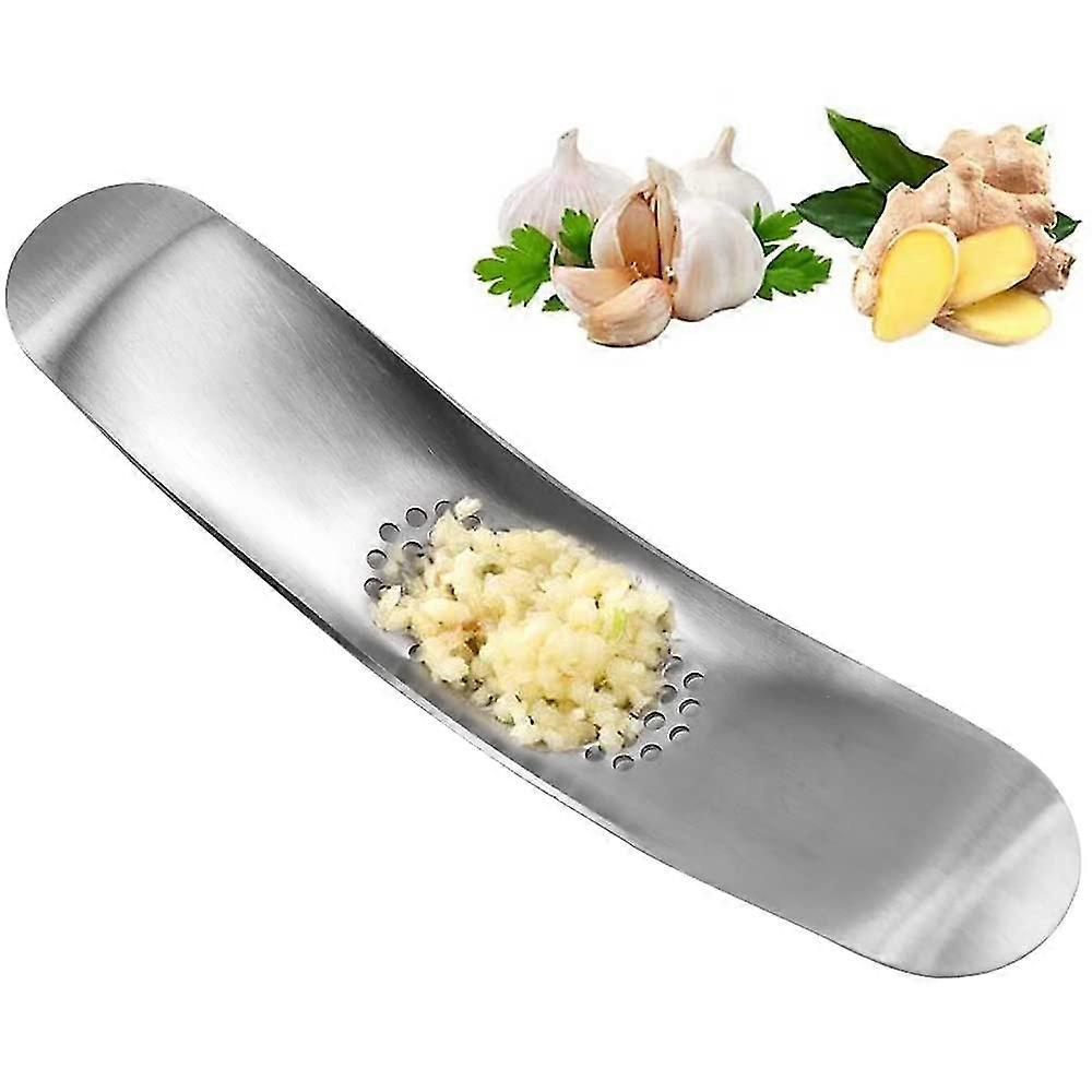 Garlic Press,stainless Steel, Rust-proof Garlic Mill Tools For Making Garlic