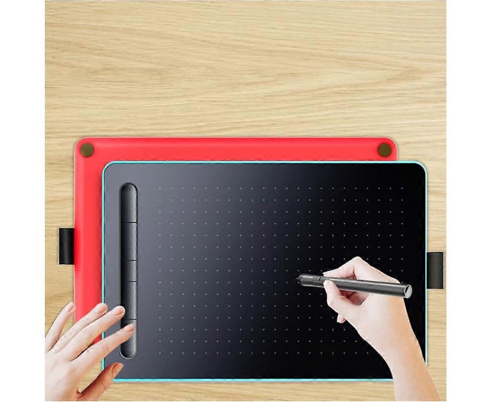 Electromagnetic Induction Digital Graphic Drawing Sketching Tablet for Android - Blue