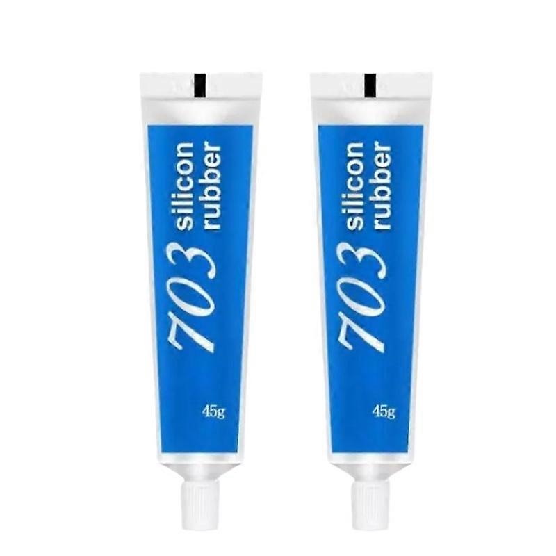2x Universal Silicone Sealant, Mould Resistant, General Multi Purpose, Fast Curing