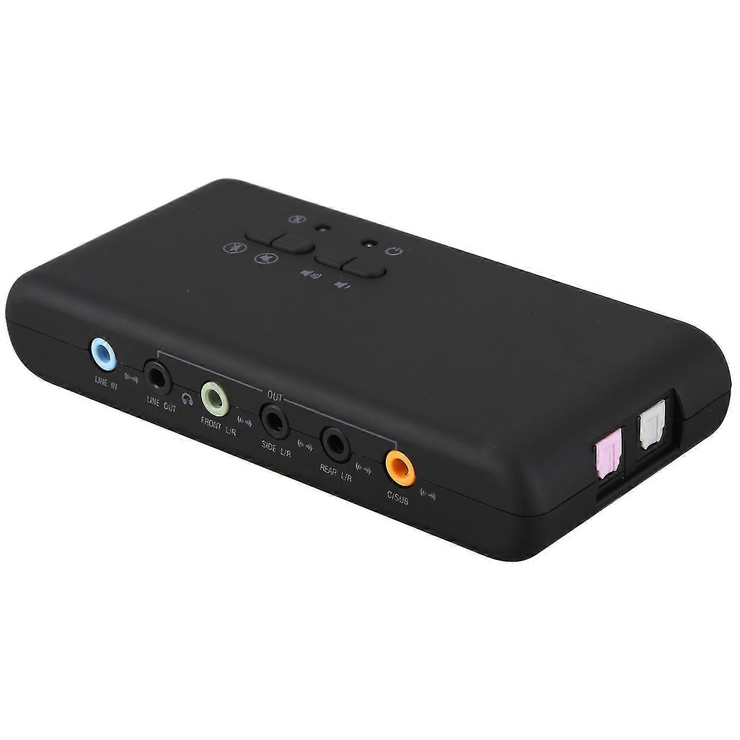 7.1 Sound Card Usb 2.0 Sound Card Cmi6206 Chipset Usb Usb Audio Device Class Spec1.0 And Usb Hid Cl