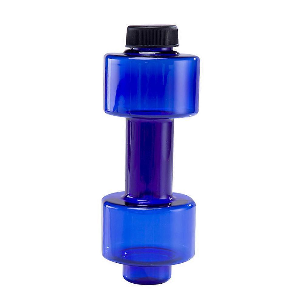 550ml Dumbbell Shape Fitness Water Cup Sealed Leakproof Sports Bottle Kettle kaesi