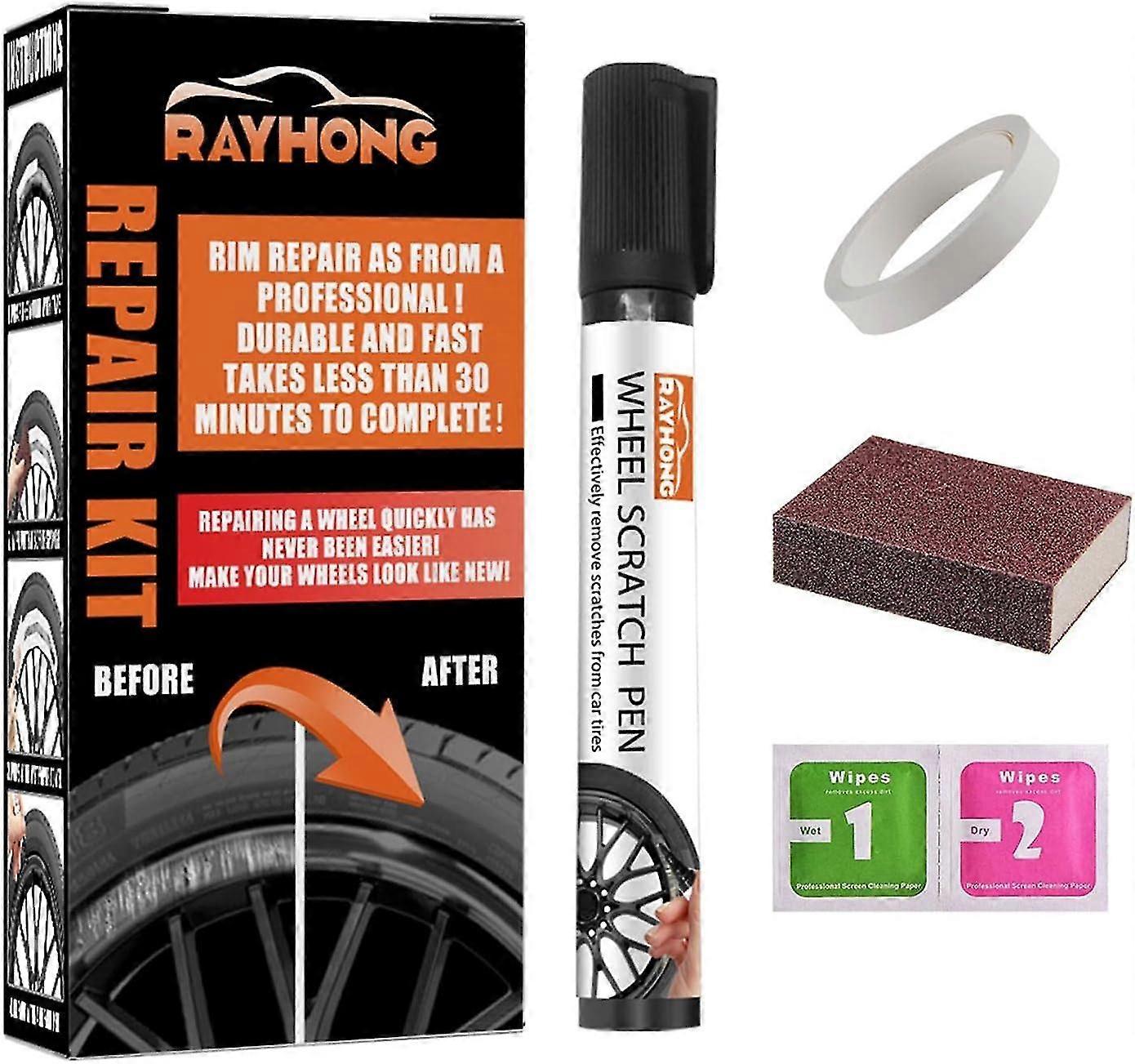 Pióro do naprawy lakieru, błyszczący długopis do malowania, długopis do naprawy zarysowań kół samochodowych, długopis do naprawy zarysowań samochodu, środek do usuwania zarysowań, uszkodzenie lakieru, środek do usuwania zarysowań