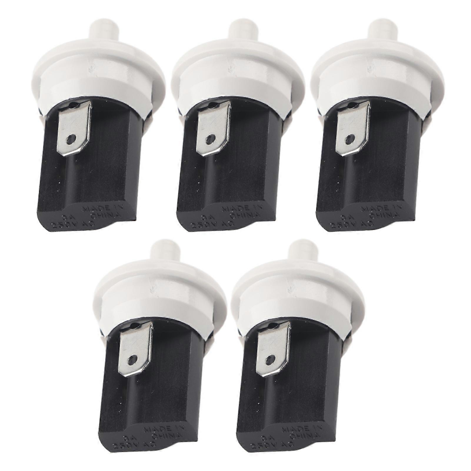 5Pcs Refrigerator Door Light Switch Momentary Open Normal Closed PBS?35 3A 250V AC