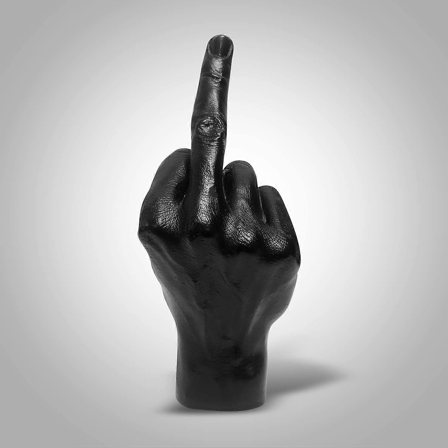 Middle Finger Statue Ornament Home Desk Decoration Accessory