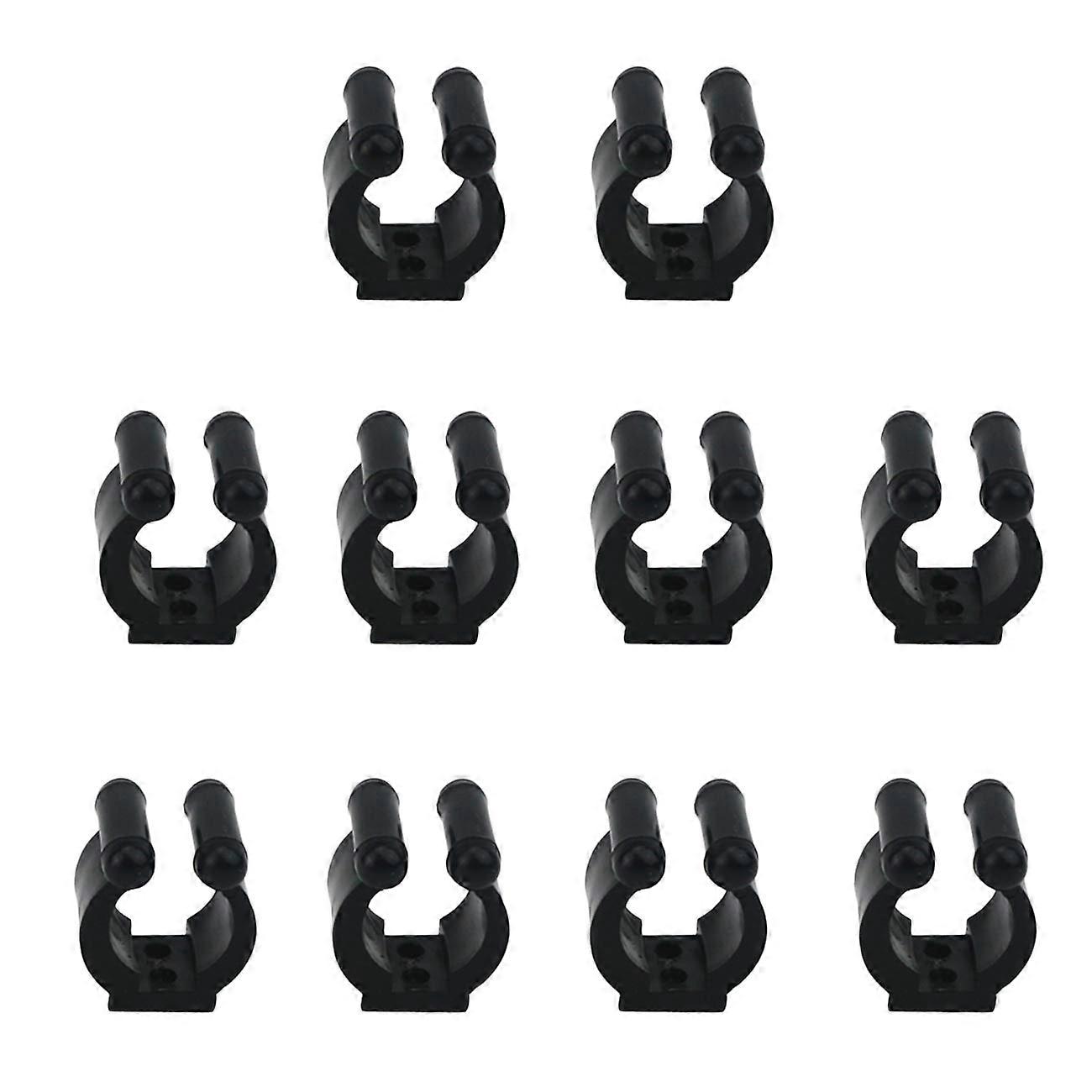 10 Pcs Fishing Pole Rod Storage Clip/ Snooker Cue Locating Clip Holders/ Fishing Rod Storage Rack