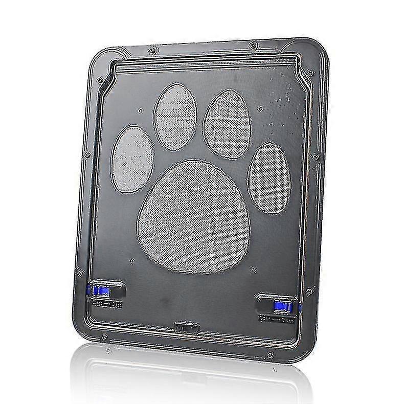 9"x 11" Cat Flap Pet Screen Door Lockable Magnetic Cat Door Easy Install Durable Door