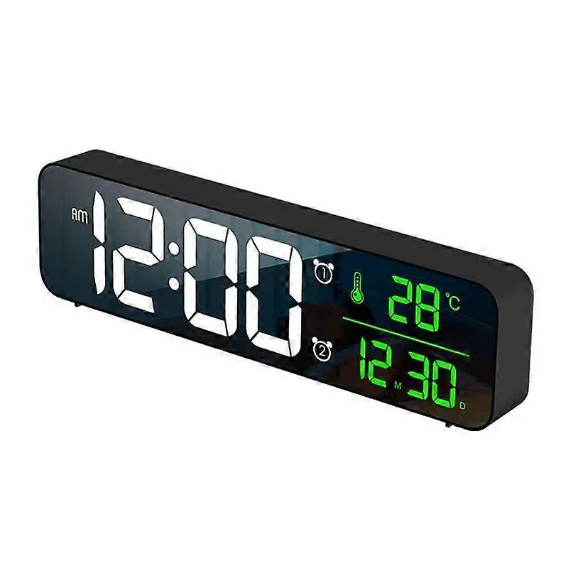 Plastic LED Digital Alarm Clock Table Watch 2 Colors to Choose for Home Office Wholesale