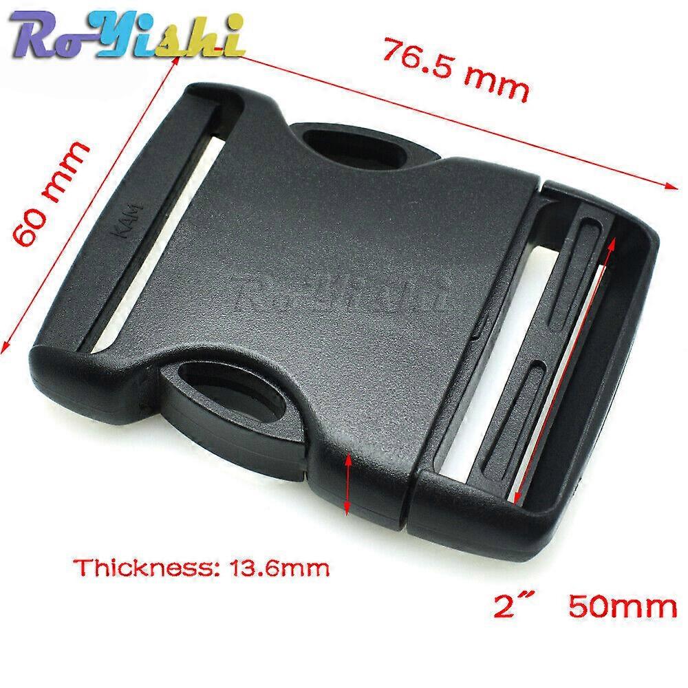 Plastic Buckle black Arched&Inner Detach Buckle For Backpack Straps backpack