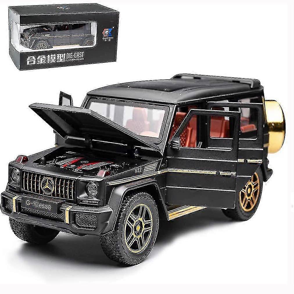 1/24 Benz G63 Amg πρότυπο αυτοκίνητο, αυτοκίνητο παιχνιδιών κραμάτων ψευδαργύρου τραβάει πίσω