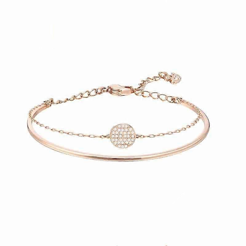 Bracelet Double Couche Cristal 2-en-1
