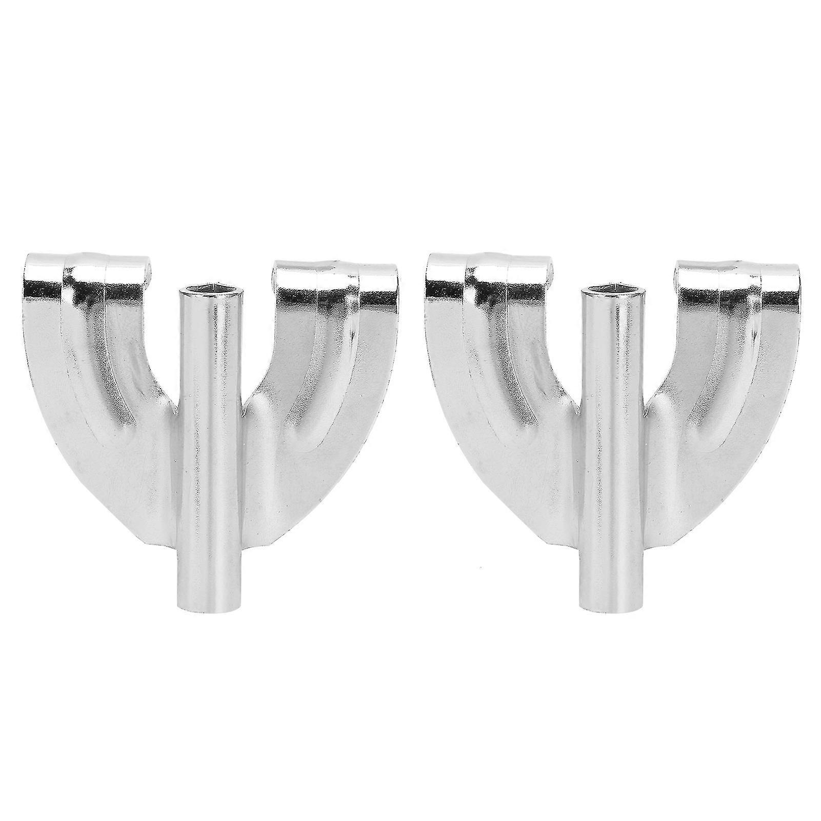 2Pcs Drum Claw Hook Iron Supportive Tension Rods Instrument Replacement Accessories