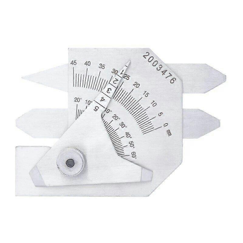 Welding Gauge Weld Seam Inspection Ruler Scale Angle Measuring Tool Pipe Sensor Gauge 1pcs