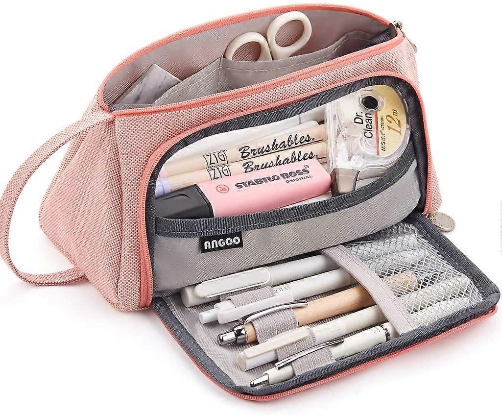 Large Capacity Multi-Slot Pen Pouch
