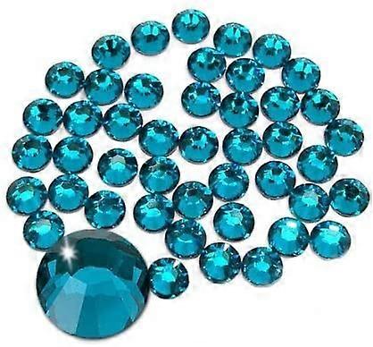 Colla Fix Crystal Flatback Strass (ss20 576pcs, Zircone Blu)