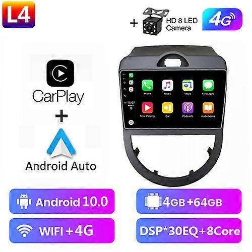 Android 10 カーラジオ 起亜ソウルAM用2007 - 2011ステレオGPSナビCarplayAndroid自動マルチメディアビデオプレーヤー2din DVD