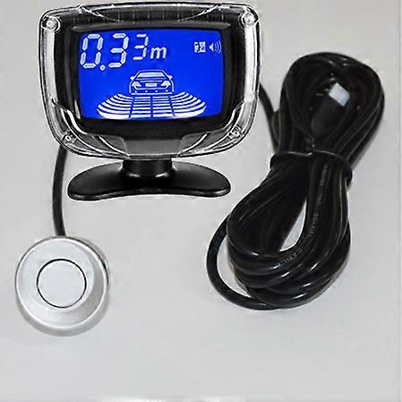 Car Parking Sensor Dual CPU LCD Display with switch 12V Auto Reverse Backup Sensor Parking Radar Monitor Detector System