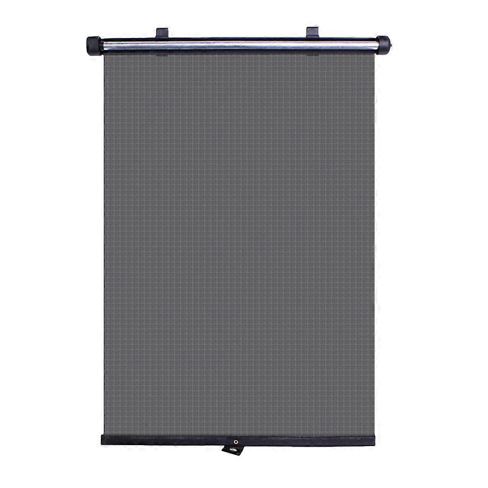 Mesh Automatic Shrinking Sunshade Roller Blind Sunscreen Visor for Car